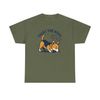 Trust the Nose Corgi Explorer t-shirt, Military Green