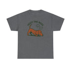 Trust The Nose Dachshund t-shirt, Graphite Heather