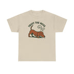 Trust The Nose Dachshund t-shirt, Sand