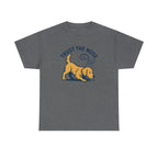 Trust The Nose Golden Retriever t-shirt, Graphite Heather