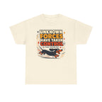 Unknown Forces: The Zoomies Dachshund T-shirt
