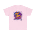 Unleash the Joy Chihuahua Graphic t-shirt, Light Pink