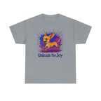 Unleash the Joy Chihuahua Graphic t-shirt, Gravel