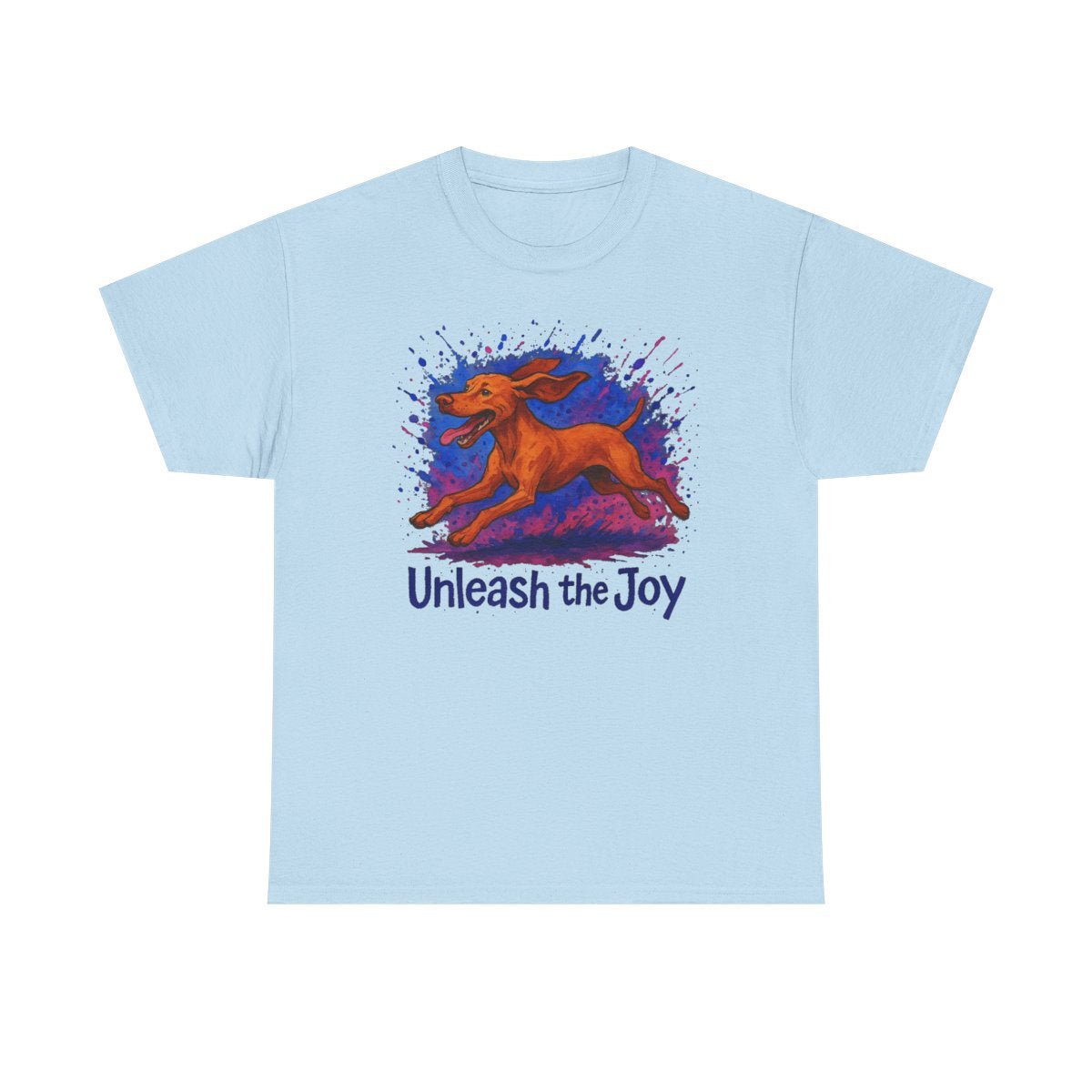 Unleash the Joy Vizsla Art t-shirt, view 5
