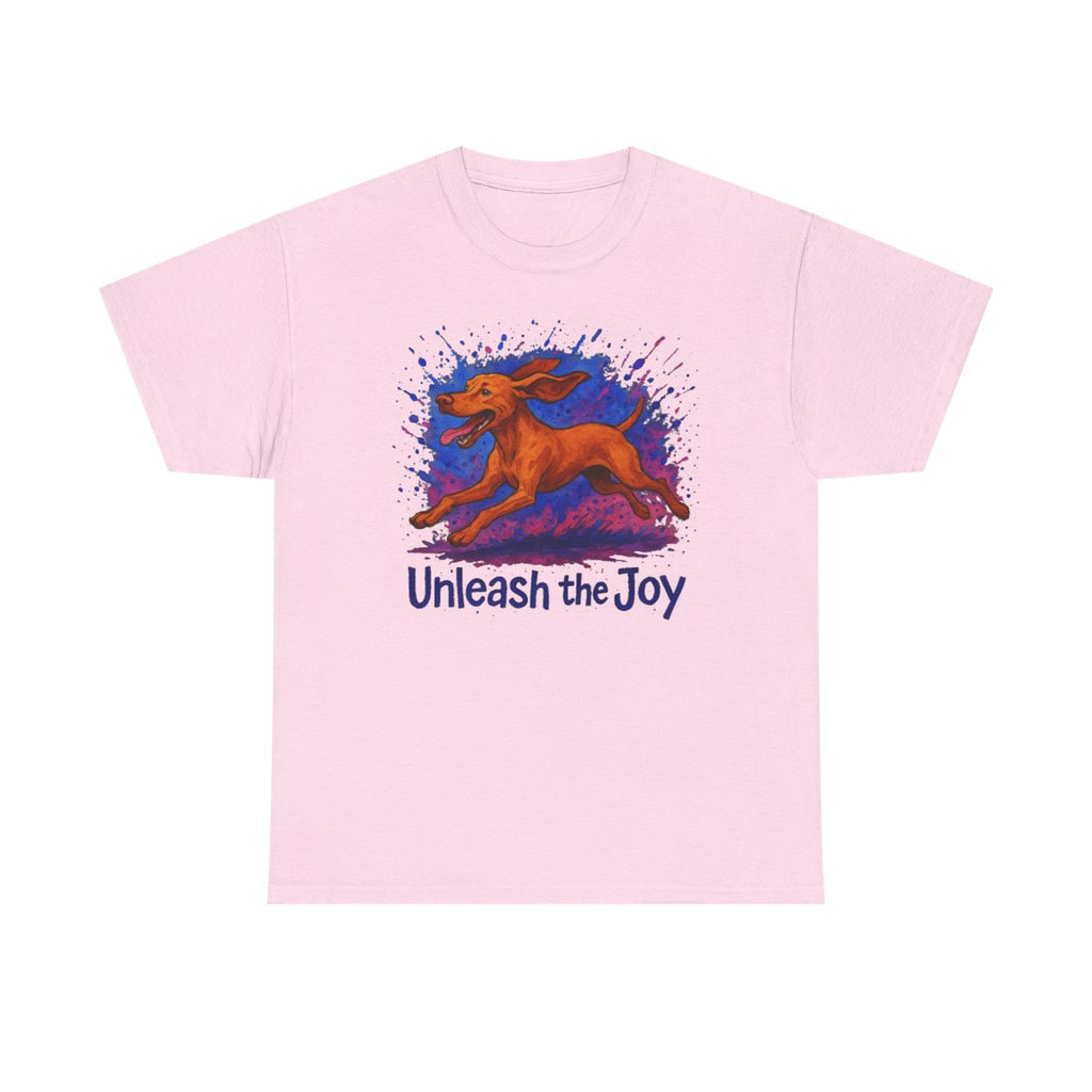 Unleash the Joy Vizsla Art t-shirt, view 6