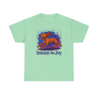 Unleash the Joy Vizsla Art t-shirt, view 3