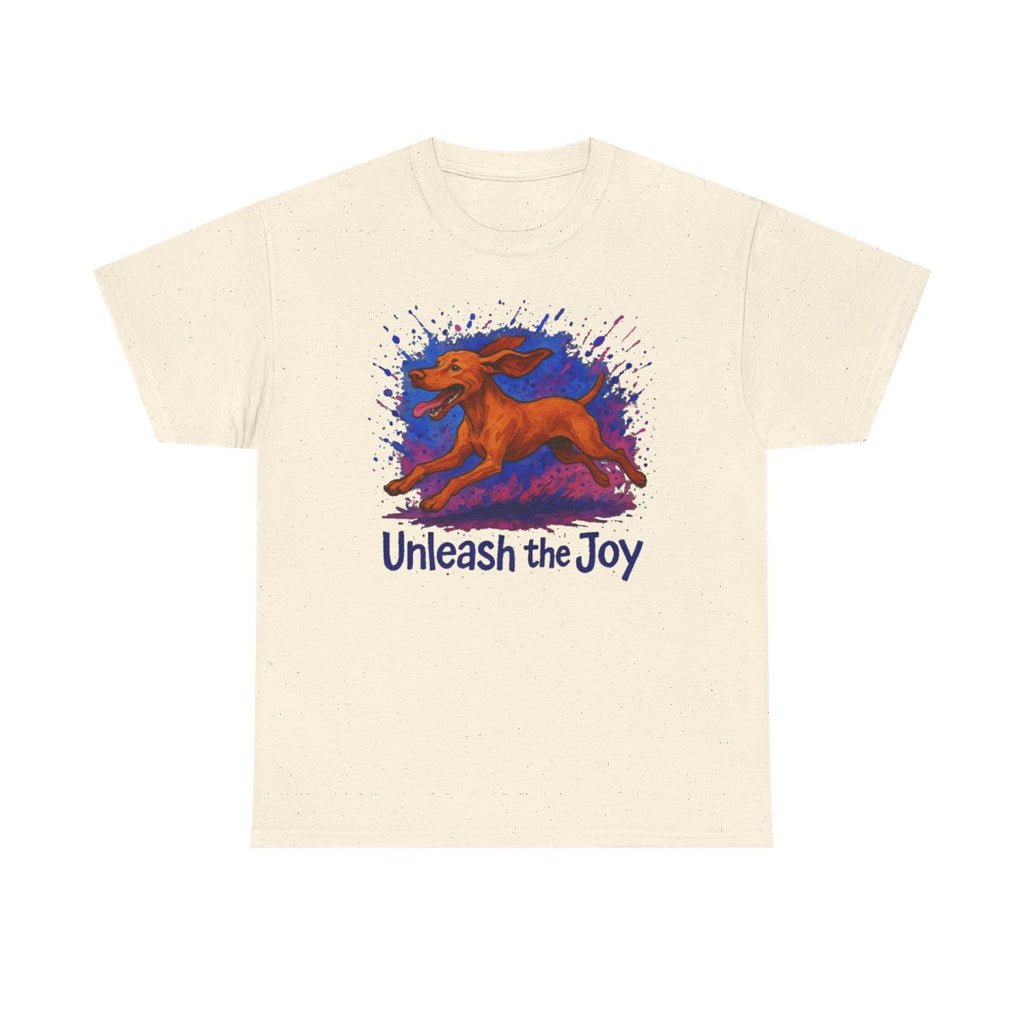 Unleash the Joy Vizsla Art t-shirt, view 2