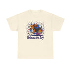 Unleash the Joy Watercolor Beagle t-shirt, Natural