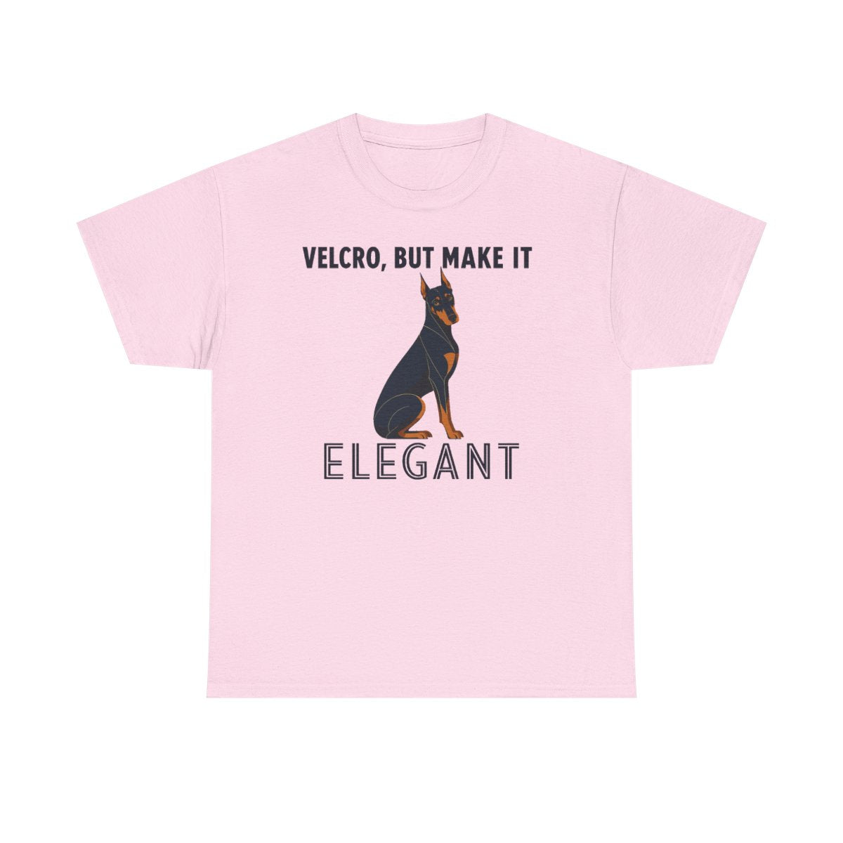 Velcro, But Elegant Doberman T-Shirt