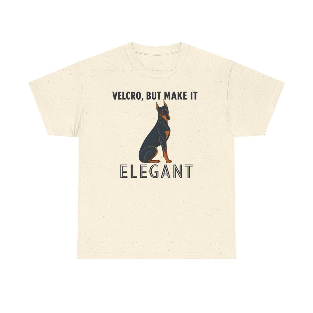 Velcro, But Elegant Doberman T-Shirt