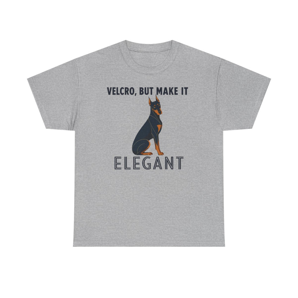 Velcro, But Elegant Doberman T-Shirt
