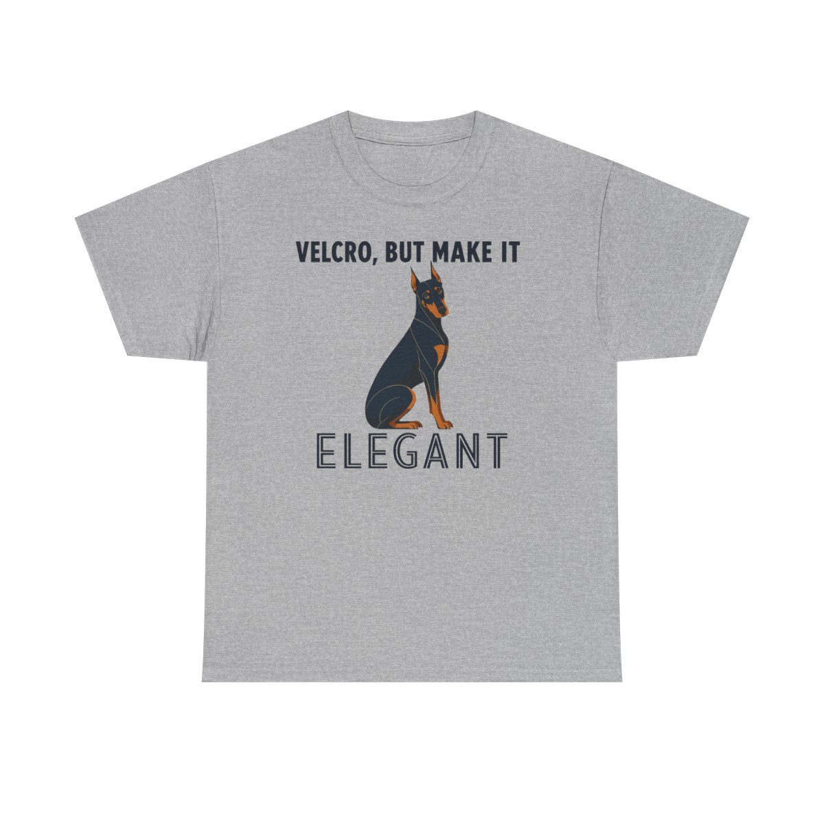 Velcro, But Elegant Doberman T-Shirt