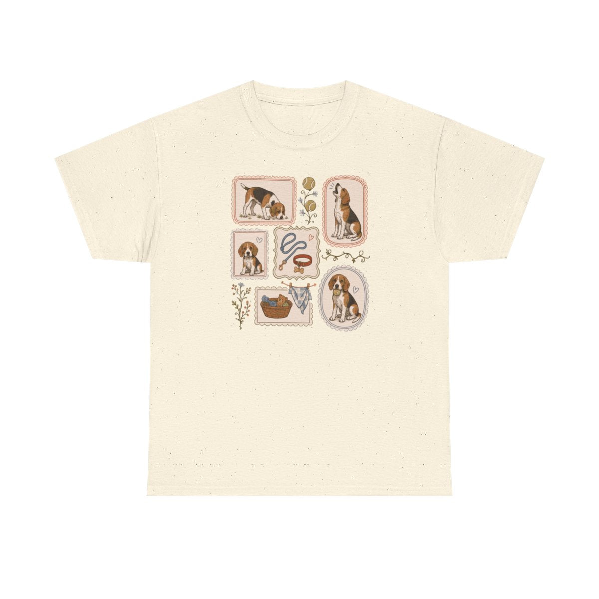 Vintage Beagle Charm T-Shirt