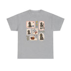 Vintage Poodle Silhouette Art T-Shirt