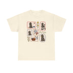 Vintage Poodle Silhouette Art T-Shirt