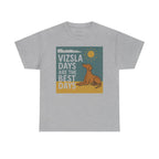 Vizsla Days Best Days Retro Graphic t-shirt, view 3