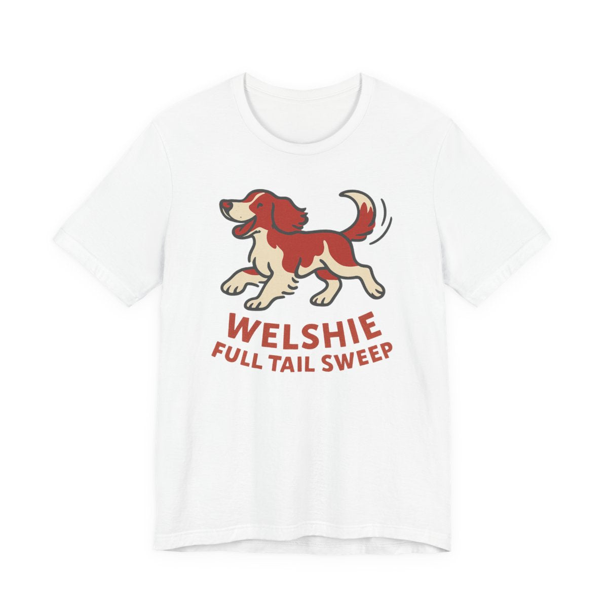 Welsh Springer Spaniel Full Tail Sweep T-shirt