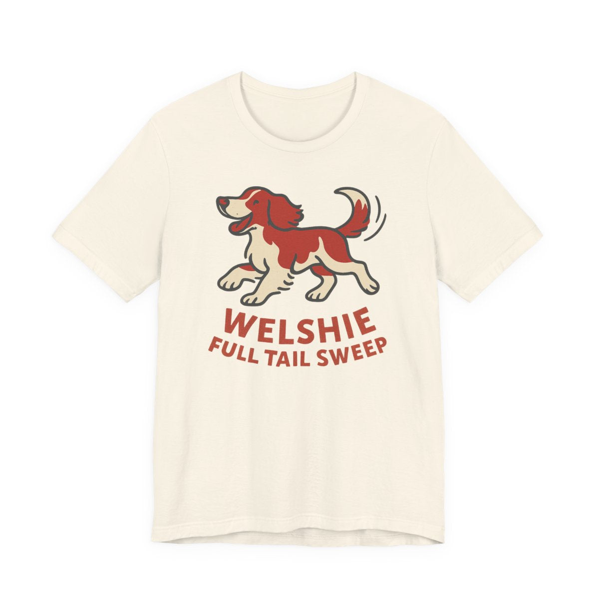 Welsh Springer Spaniel Full Tail Sweep T-shirt