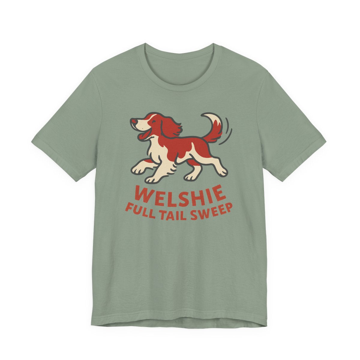 Welsh Springer Spaniel Full Tail Sweep T-shirt