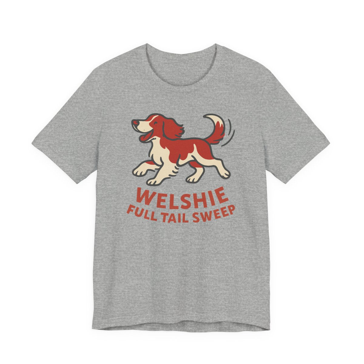 Welsh Springer Spaniel Full Tail Sweep T-shirt