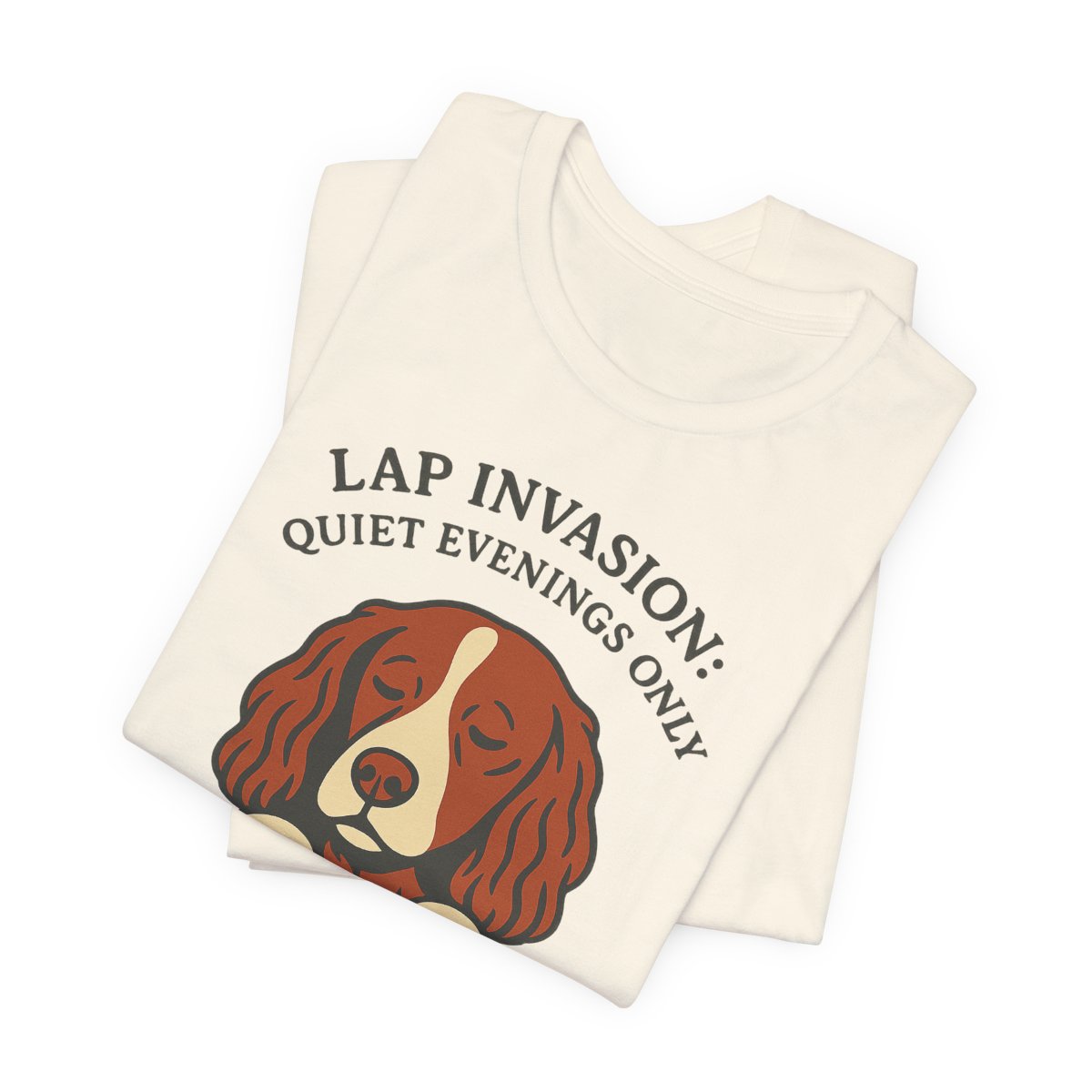 Welsh Springer Spaniel Lap Invasion T-shirt