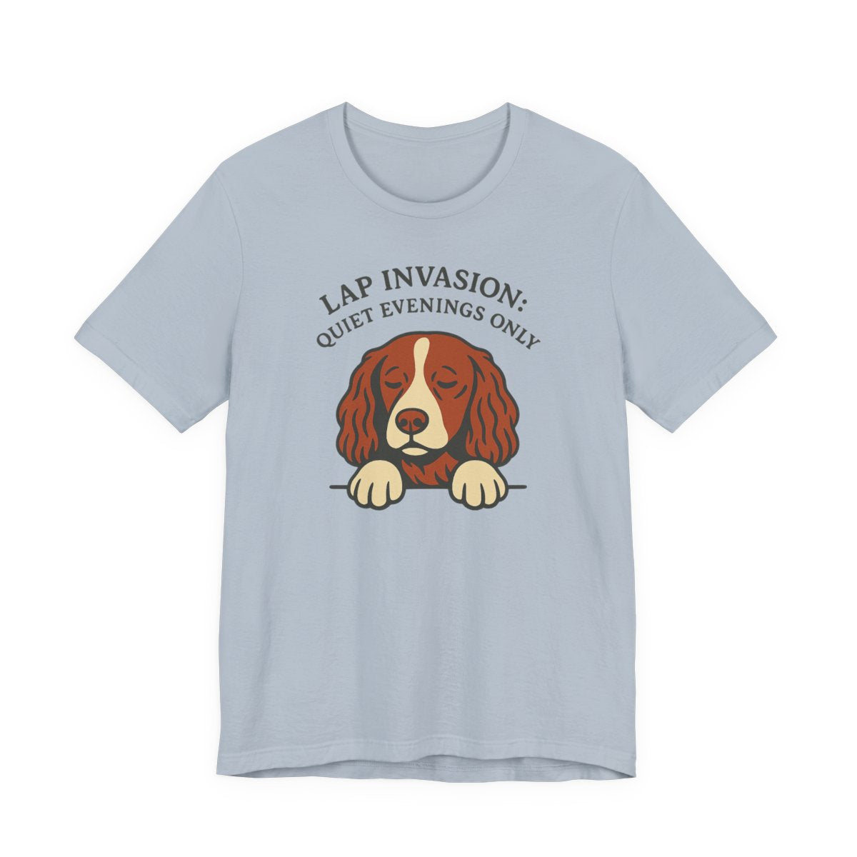 Welsh Springer Spaniel Lap Invasion T-shirt