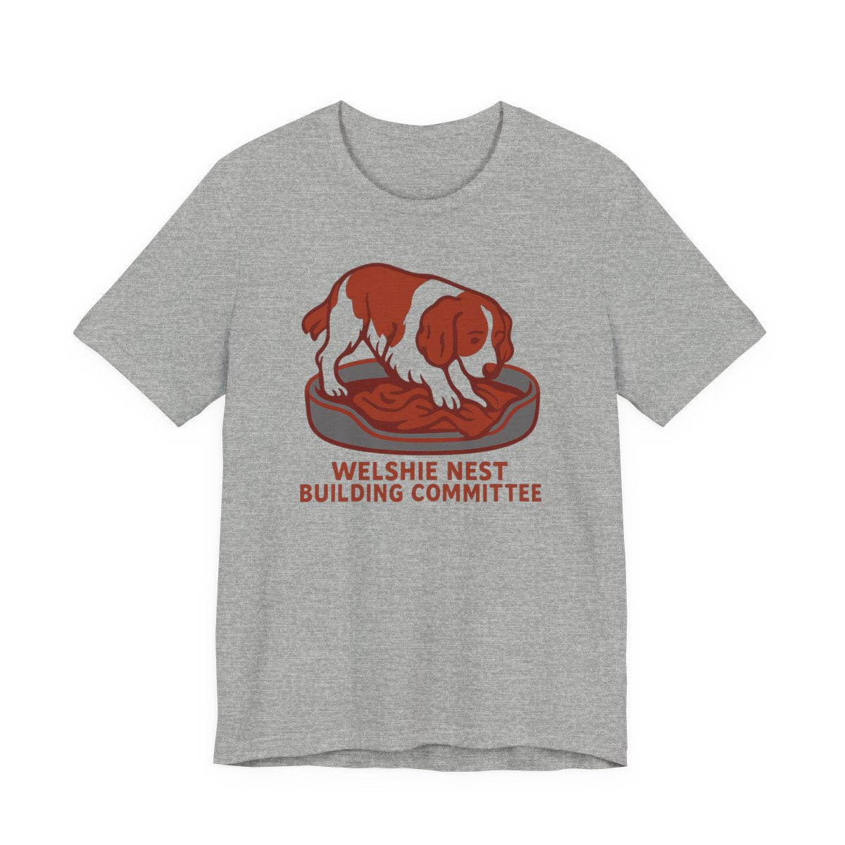 Welsh Springer Spaniel Nest Building Committee T-shirt