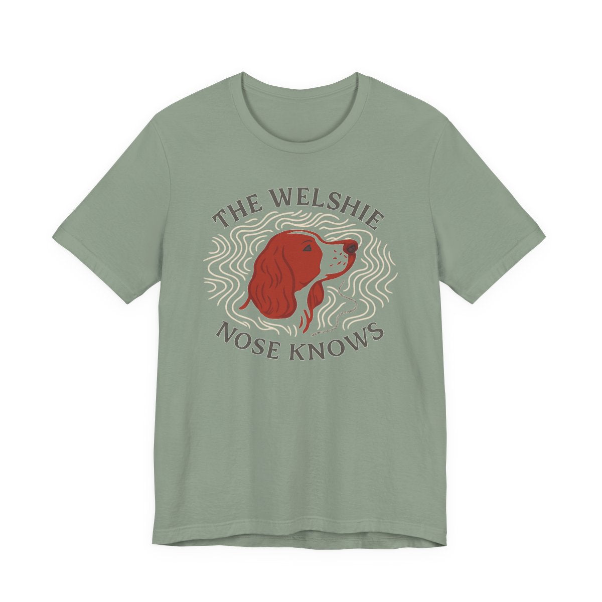 Welsh Springer Spaniel The Nose Knows T-shirt