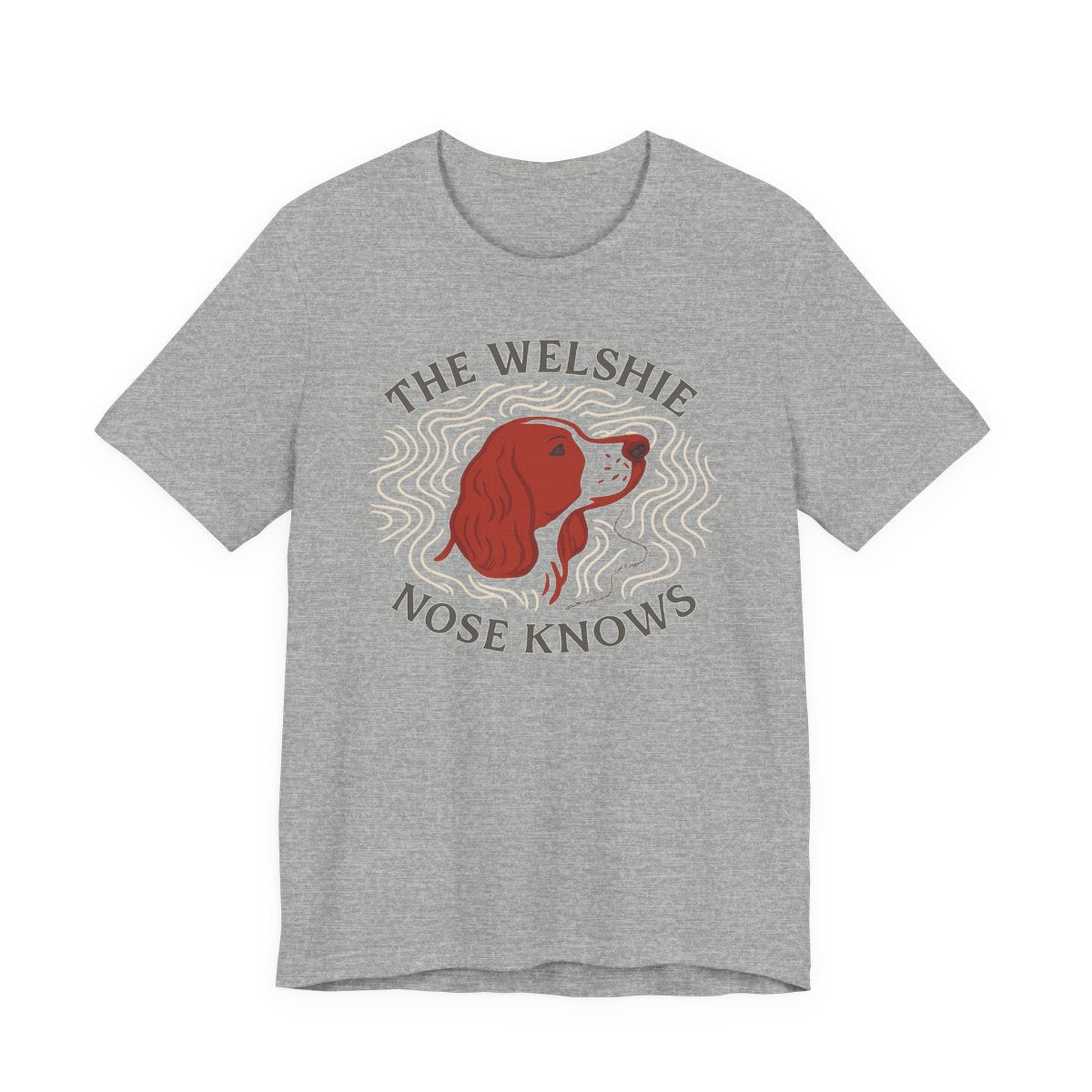 Welsh Springer Spaniel The Nose Knows T-shirt