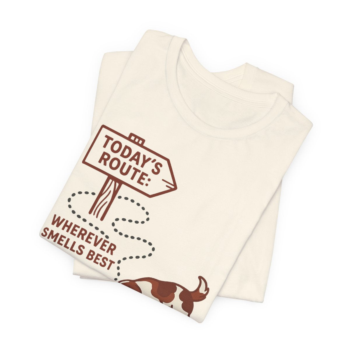 Welsh Springer Spaniel Today's Route T-shirt