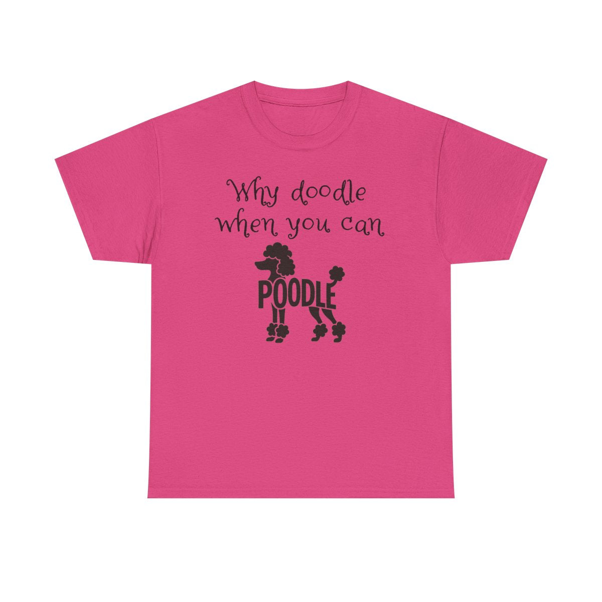 Why Doodle When You Can Poodle T-Shirt