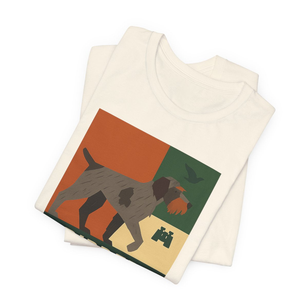 Wirehaired Pointing Griffon Birder by Proxy T-shirt