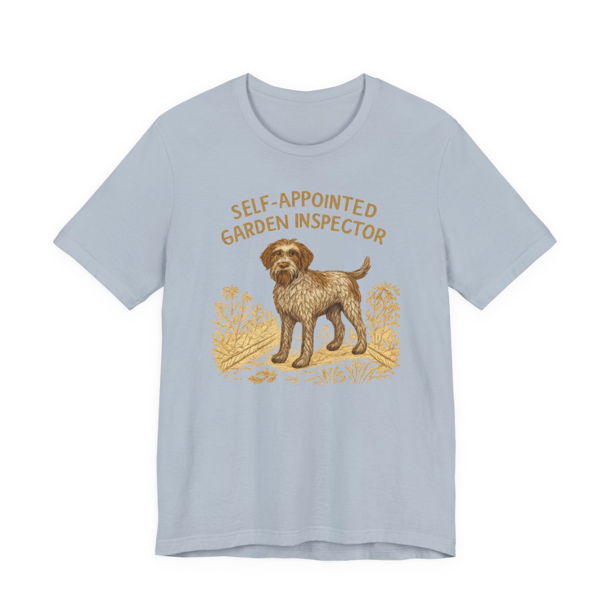 Wirehaired Pointing Griffon Garden Inspector T-shirt