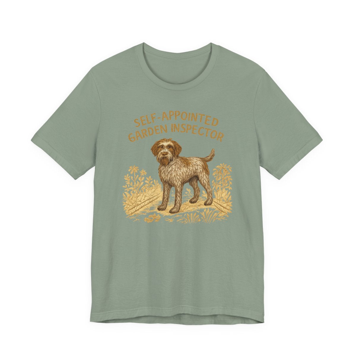 Wirehaired Pointing Griffon Garden Inspector T-shirt