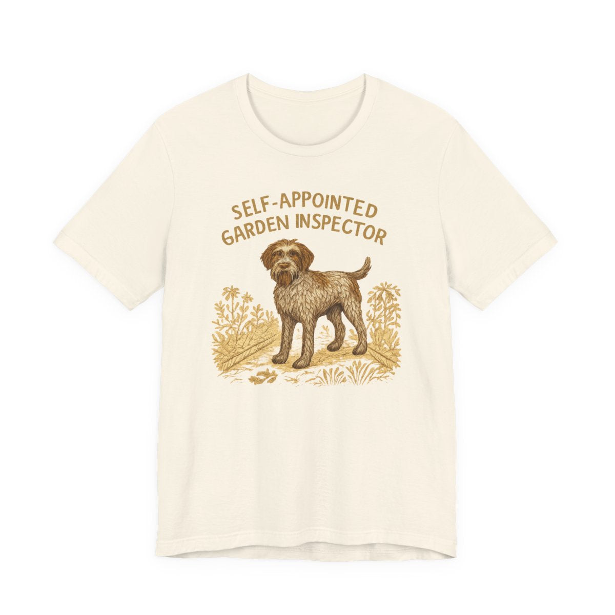 Wirehaired Pointing Griffon Garden Inspector T-shirt