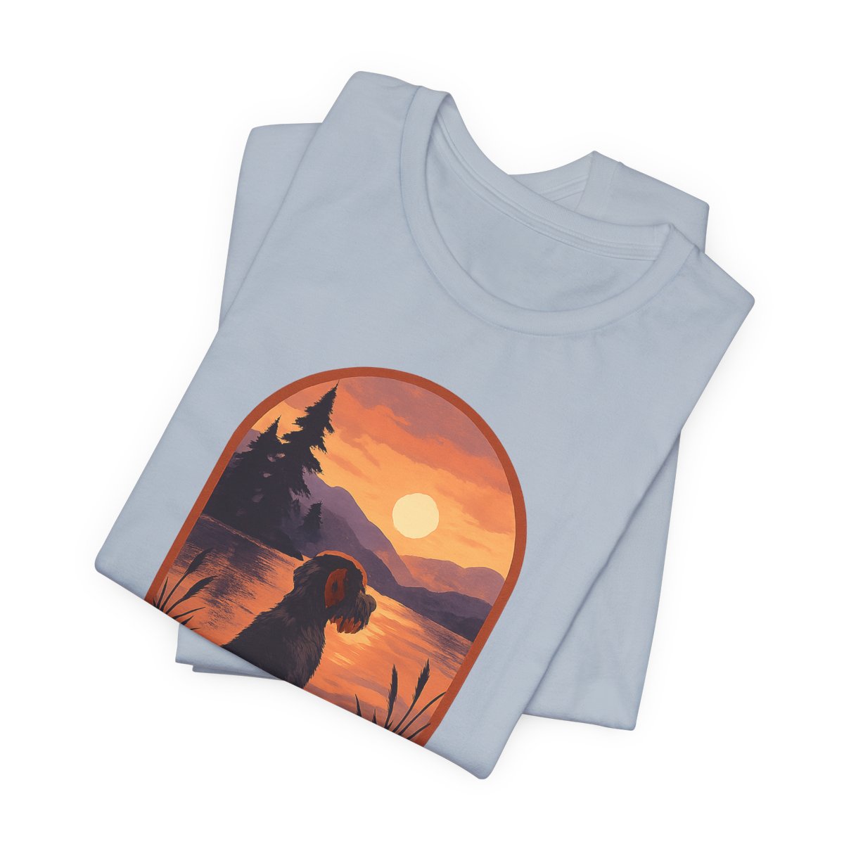 Wirehaired Pointing Griffon Paws and Reflect T-shirt