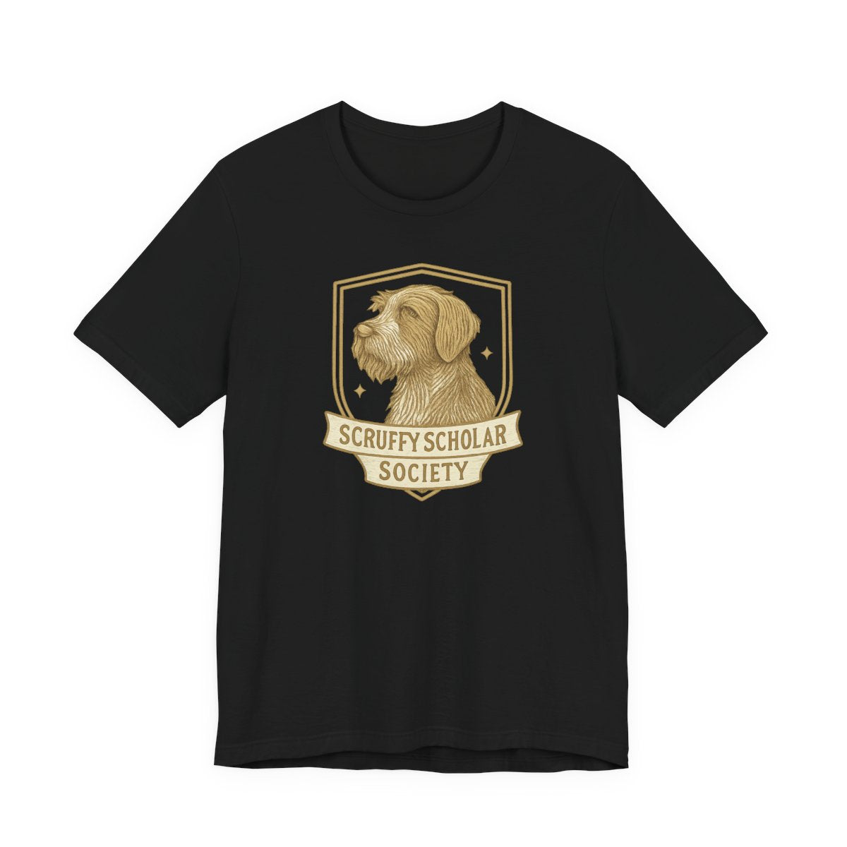 Wirehaired Pointing Griffon Scruffy Scholar Society T-shirt