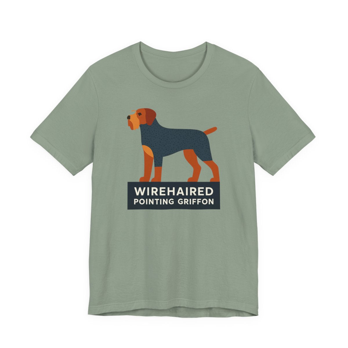 Wirehaired Pointing Griffon Silhouette T-shirt