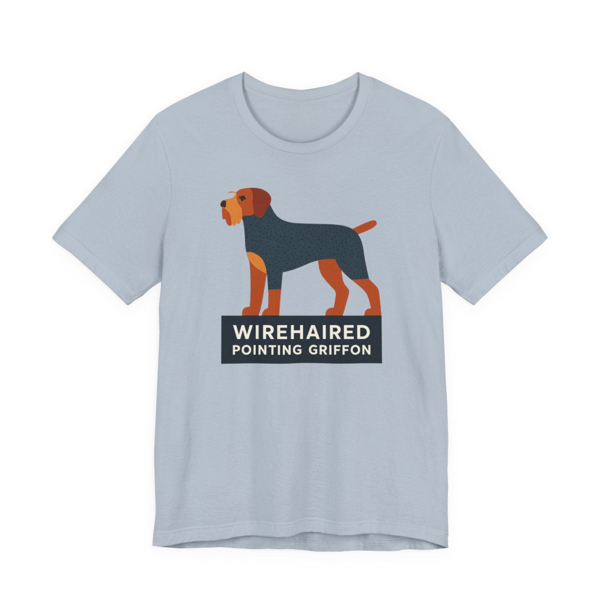 Wirehaired Pointing Griffon Silhouette T-shirt