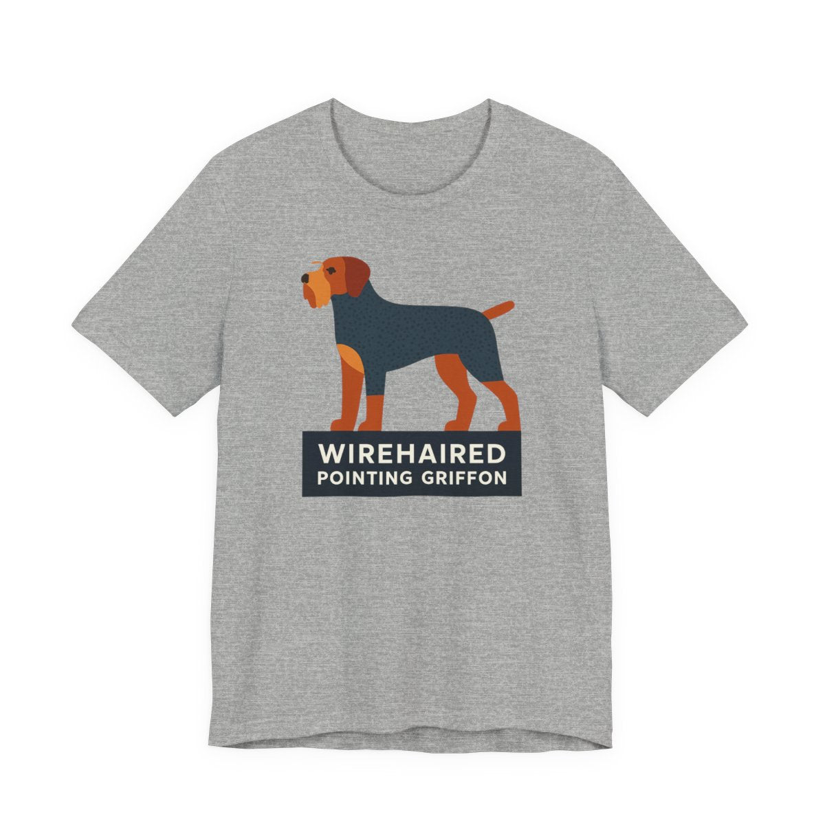 Wirehaired Pointing Griffon Silhouette T-shirt