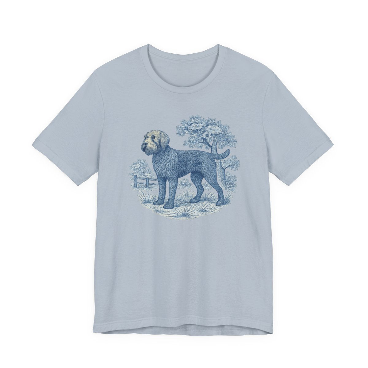 Wirehaired Pointing Griffon Toile de Jouy T-shirt