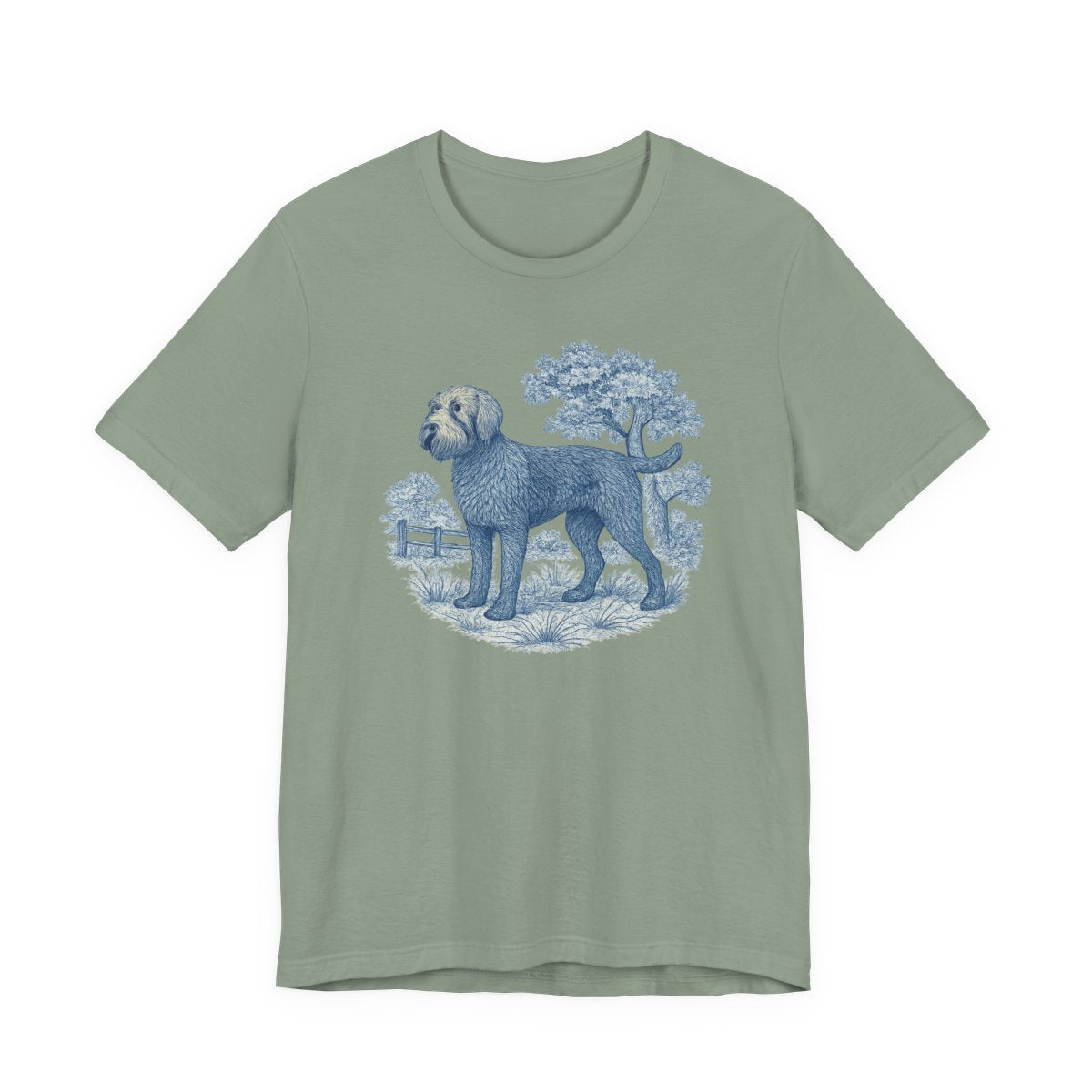 Wirehaired Pointing Griffon Toile de Jouy T-shirt
