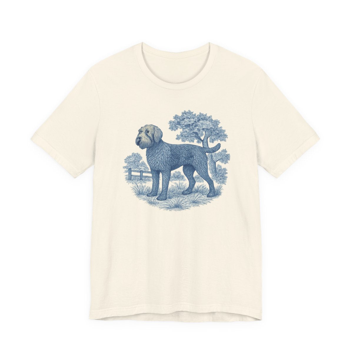 Wirehaired Pointing Griffon Toile de Jouy T-shirt