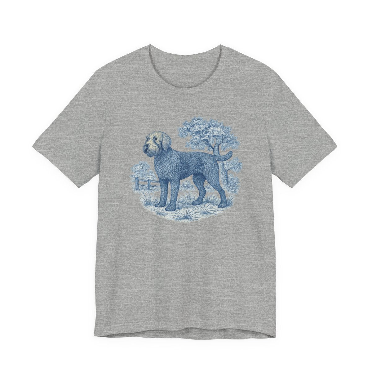 Wirehaired Pointing Griffon Toile de Jouy T-shirt