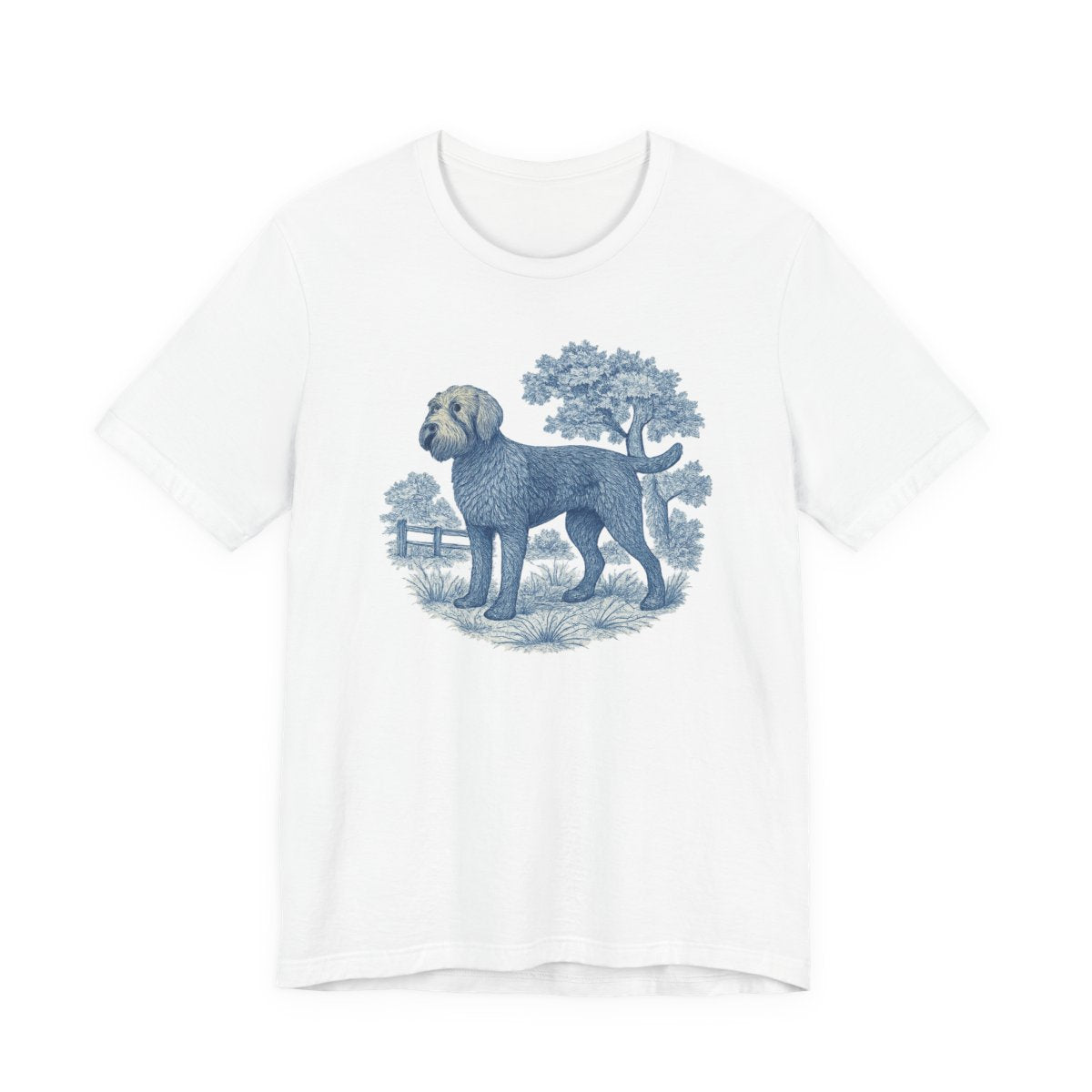 Wirehaired Pointing Griffon Toile de Jouy T-shirt
