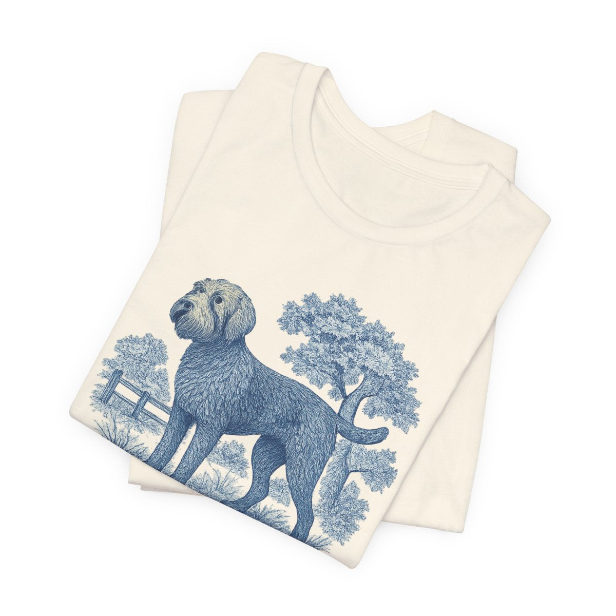 Wirehaired Pointing Griffon Toile de Jouy T-shirt