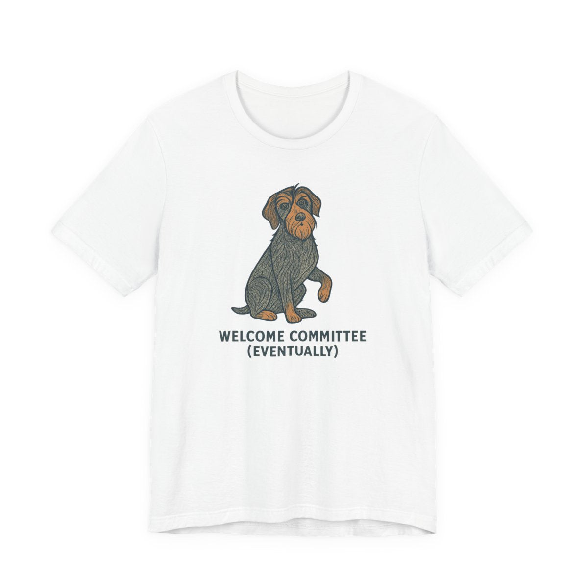 Wirehaired Pointing Griffon Welcome Committee T-shirt
