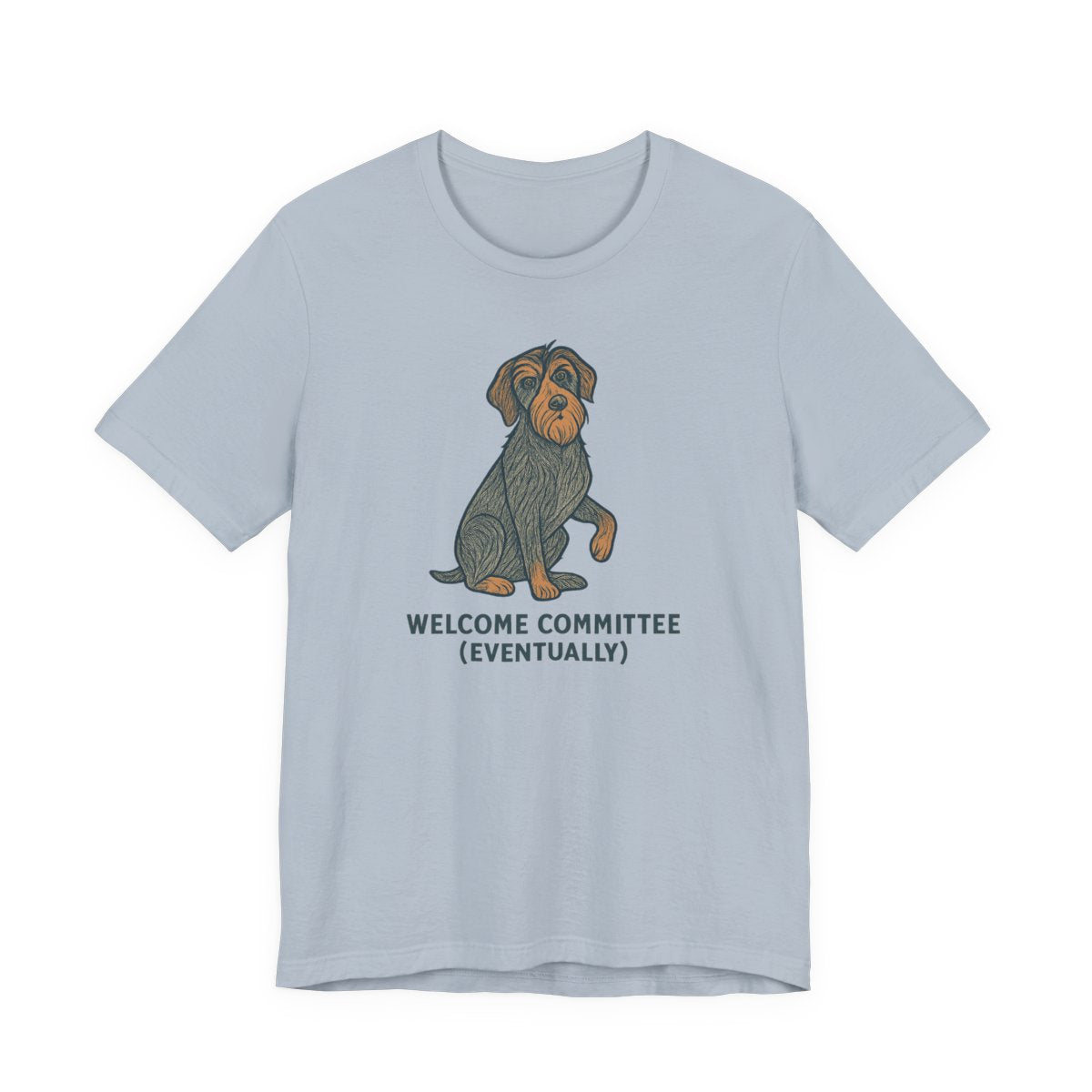 Wirehaired Pointing Griffon Welcome Committee T-shirt