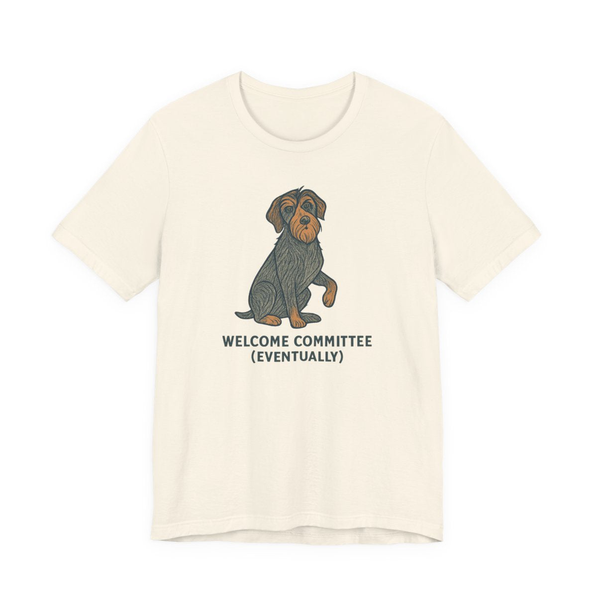 Wirehaired Pointing Griffon Welcome Committee T-shirt