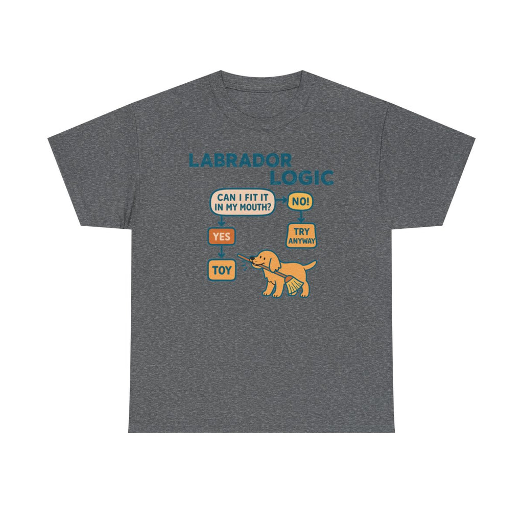 Yellow Labrador Logic Flowchart T-Shirt
